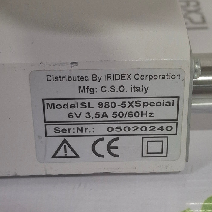 CSO SL 980-5X Special Slit Lamp