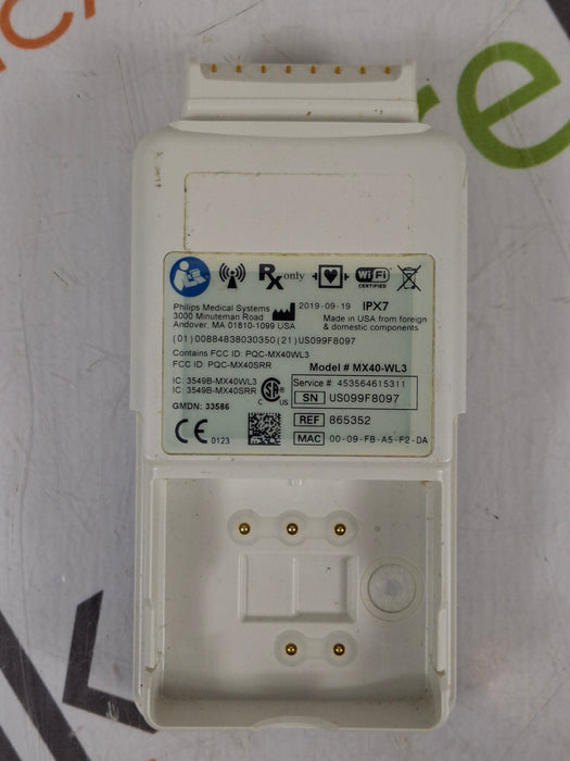 Philips MX40 WLAN S01 865352 Telemetry Transmitter