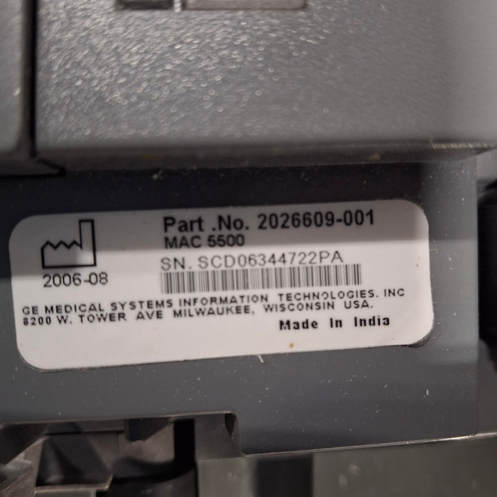 GE Healthcare MAC 5500 ECG without CAM Module