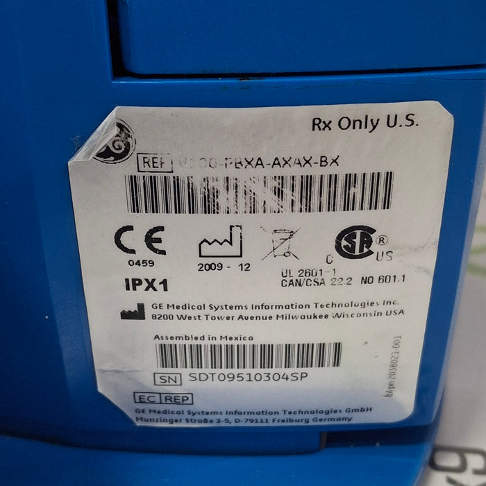 GE Healthcare Dinamap V100 - NIBP, SpO2 Vital Signs Monitor