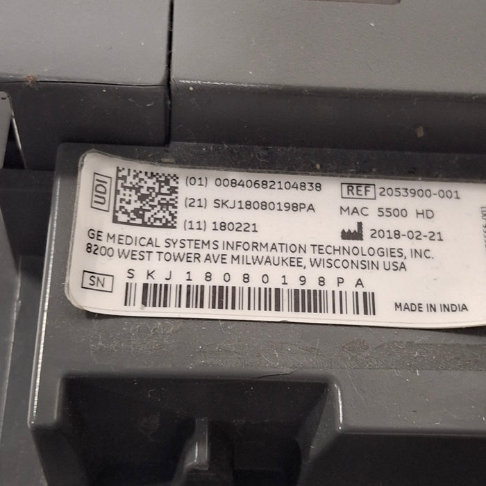 GE Healthcare MAC 5500 HD ECG without CAM Module