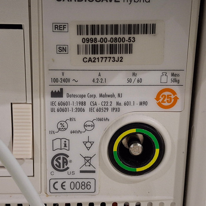 Maquet Cardiosave Hybrid IABP Datascope Pump