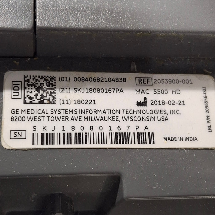 GE Healthcare MAC 5500 HD ECG without CAM Module