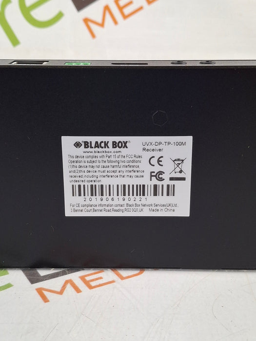 Black Box Network Services UVX-DP-TP-100M Displayport & USB 2.0 Extender