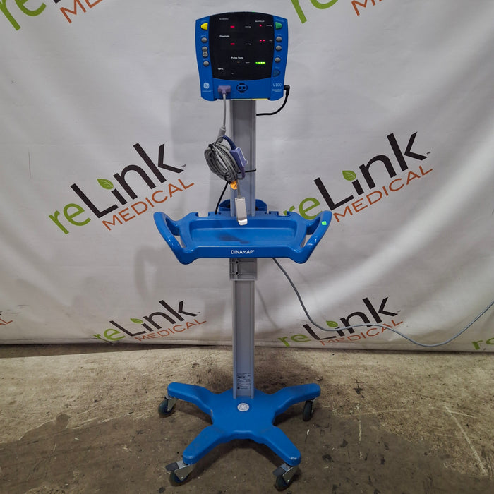 GE Healthcare Dinamap V100 - NIBP, SpO2 Vital Signs Monitor