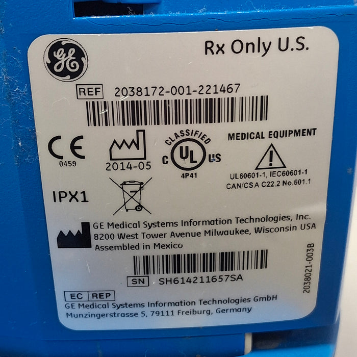 GE Healthcare Dinamap V100 - NIBP, SpO2 Vital Signs Monitor