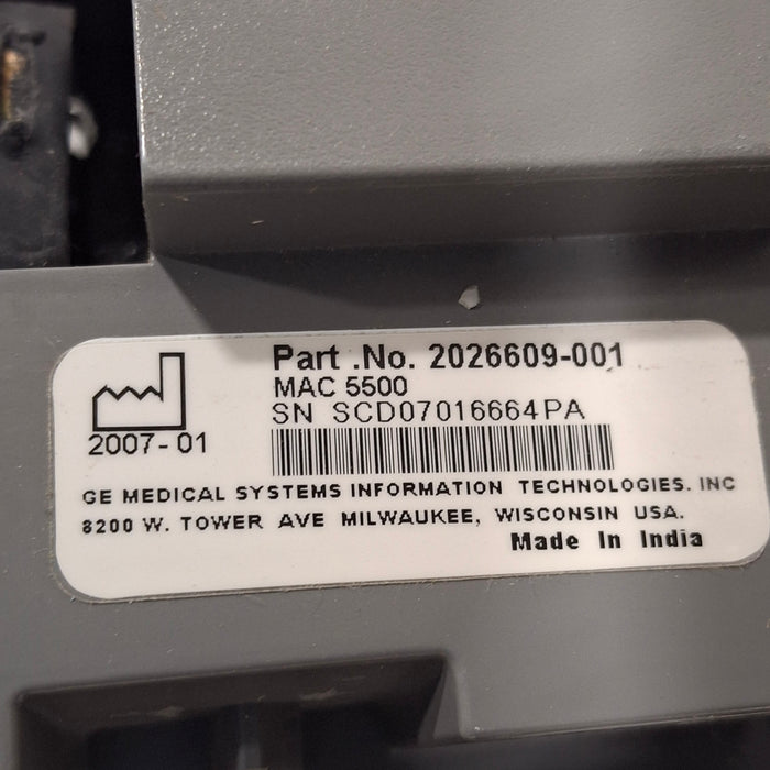 GE Healthcare MAC 5500 ECG without CAM Module