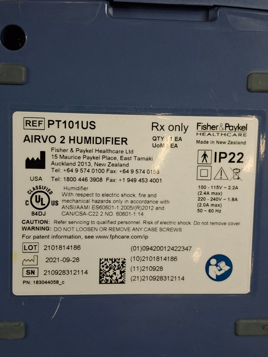 Fisher & Paykel Airvo 2 Humidified High Flow Therapy Unit