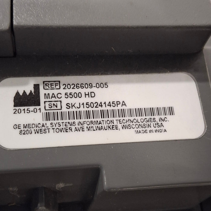 GE Healthcare MAC 5500 HD ECG without CAM Module
