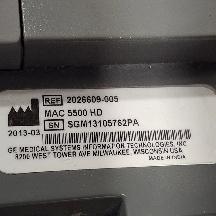 GE Healthcare MAC 5500 HD ECG without CAM Module