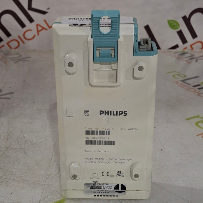 Philips M3001A-A01C06 Fast SpO2, NIBP, ECG, Temp, IBP MMS Module