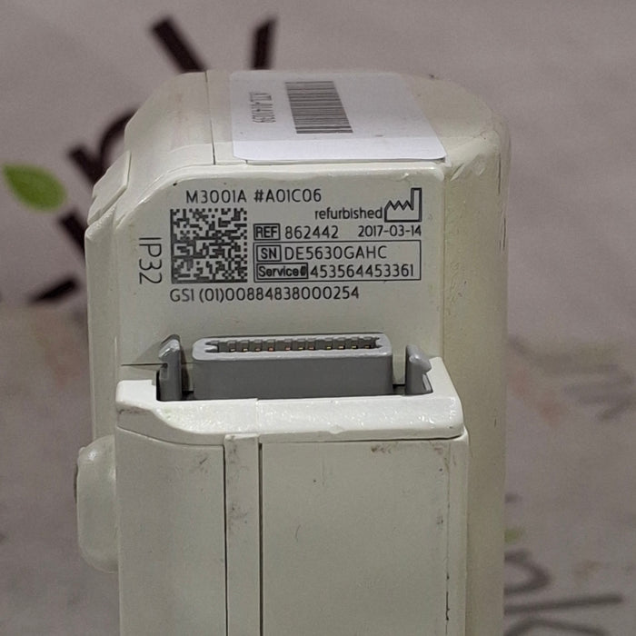 Philips M3001A-A01C06 Fast SpO2, NIBP, ECG, Temp, IBP MMS Module