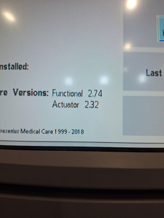 Fresenius 2008T Dialysis Machine Hemodialysis