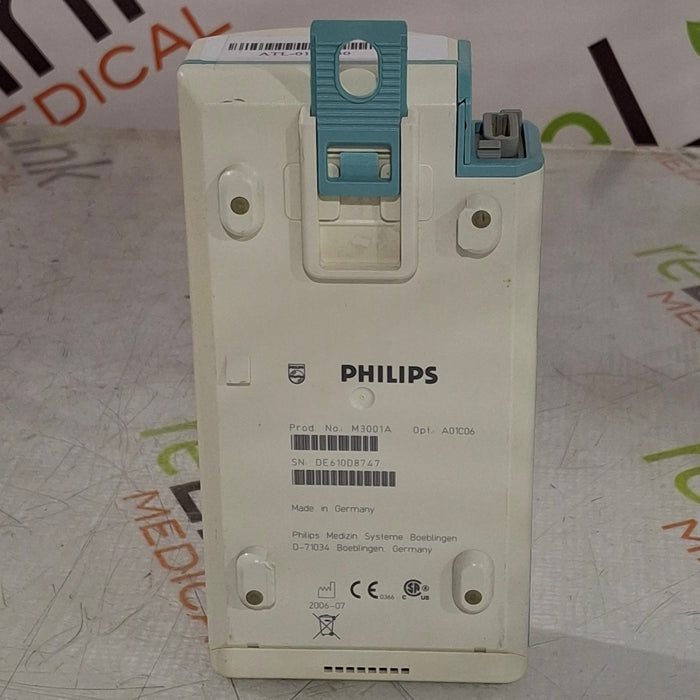 Philips M3001A-A01C06 Fast SpO2, NIBP, ECG, Temp, IBP MMS Module