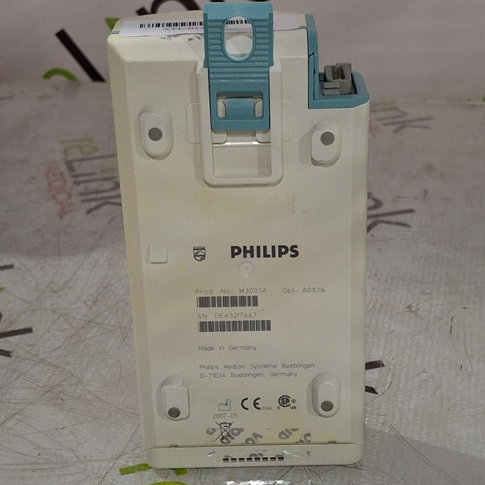 Philips M3001A-A01C06 Fast SpO2, NIBP, ECG, Temp, IBP MMS Module