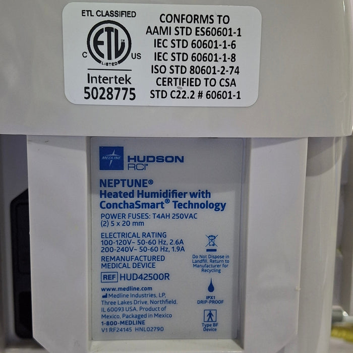 Teleflex Medical Hudson RCI Neptune Heated Humidifier