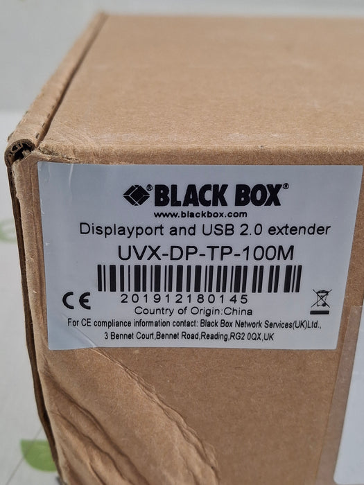Black Box Network Services UVX-DP-TP-100M Displayport & USB 2.0 Extender