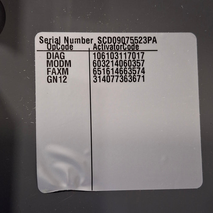 GE Healthcare MAC 5500 HD ECG without CAM Module