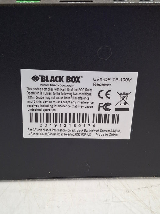 Black Box Network Services UVX-DP-TP-100M Displayport & USB 2.0 Extender
