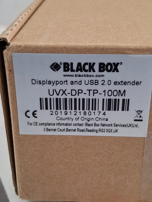 Black Box Network Services UVX-DP-TP-100M Displayport & USB 2.0 Extender