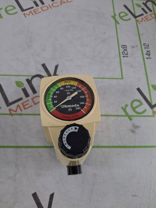 Ohmeda Medical Continuous Vacuum Regulator