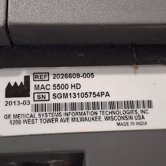 GE Healthcare MAC 5500 HD ECG without CAM Module
