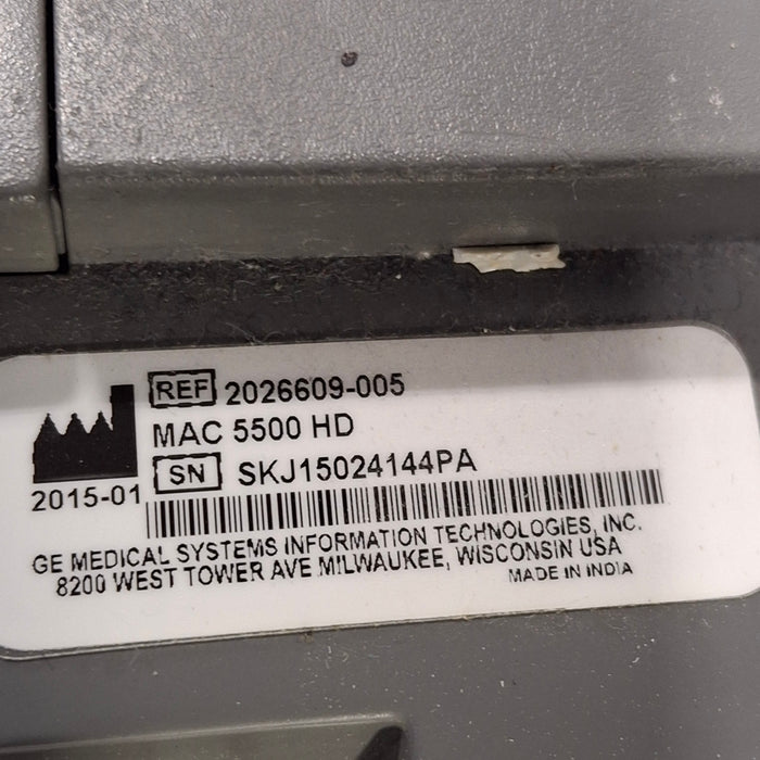GE Healthcare MAC 5500 HD ECG without CAM Module