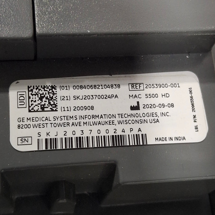 GE Healthcare MAC 5500 HD ECG without CAM Module