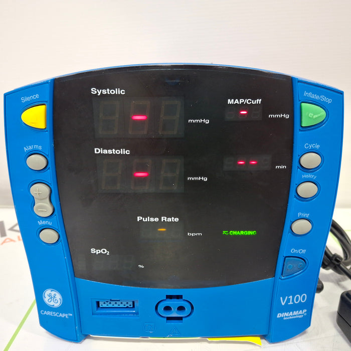 GE Healthcare Dinamap V100 - NIBP, SpO2 Vital Signs Monitor