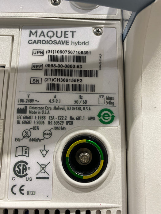Maquet Cardiosave Hybrid IABP Datascope Pump