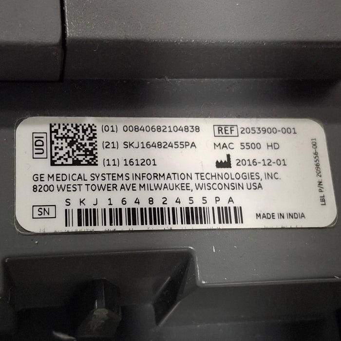 GE Healthcare MAC 5500 HD ECG without CAM Module