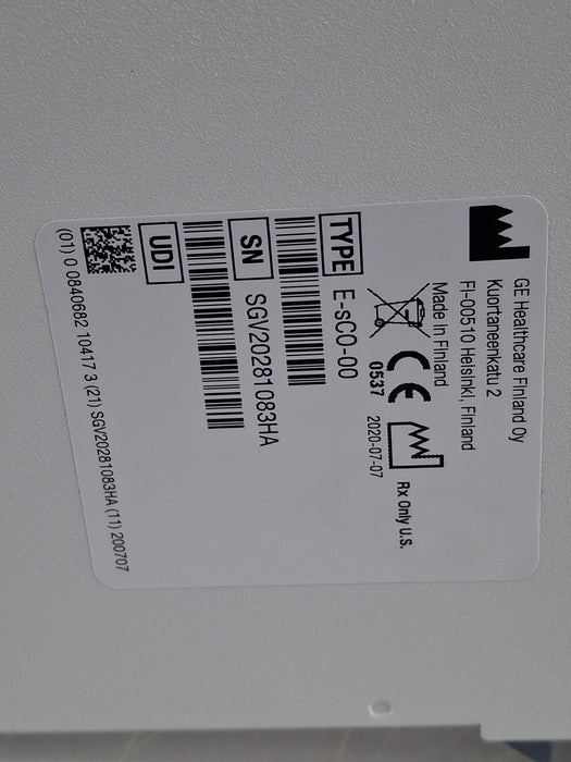 GE Healthcare E-sCO-00 Respiratory Module