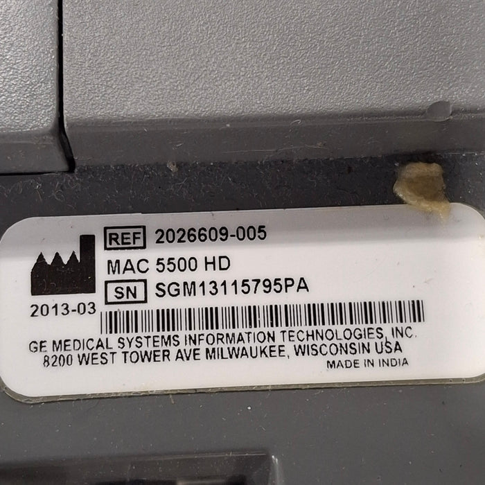 GE Healthcare MAC 5500 HD ECG without CAM Module