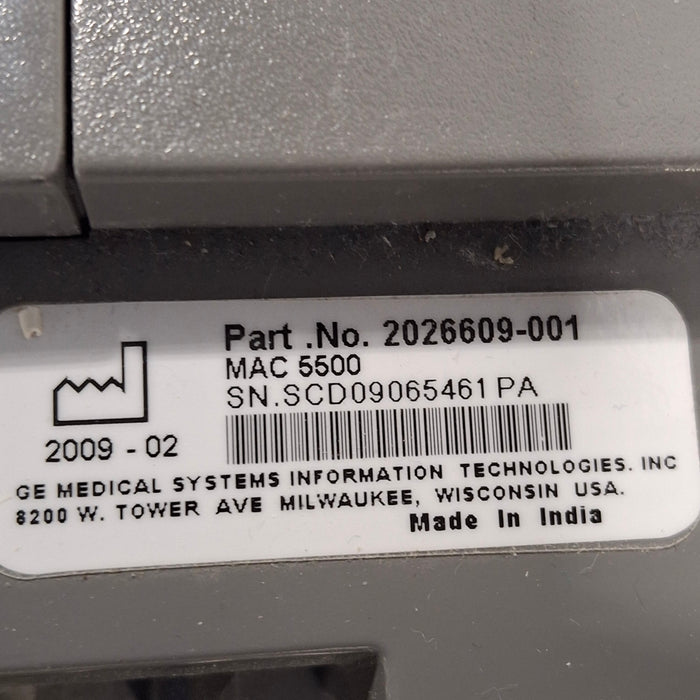 GE Healthcare MAC 5500 ECG without CAM Module
