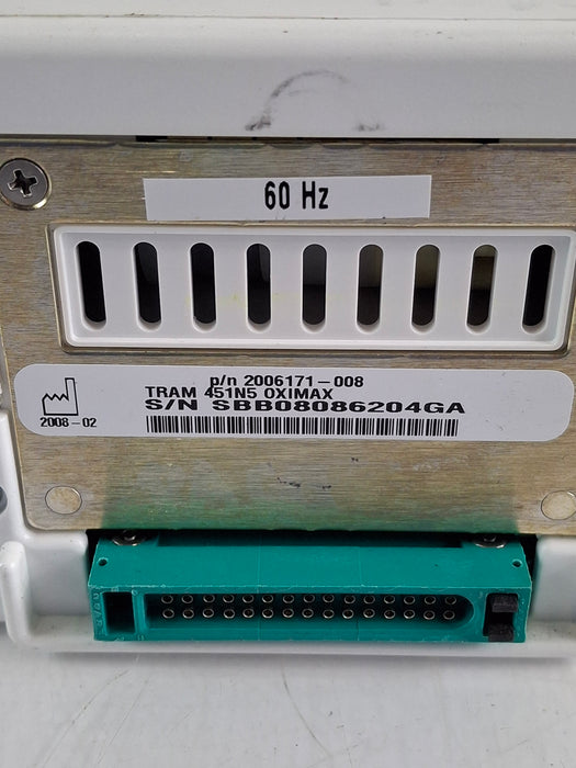 GE Healthcare TRAM 451N Multiparameter Module - Nellcor SpO2