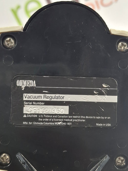 Ohmeda Medical 200 Intermittent Suction Unit