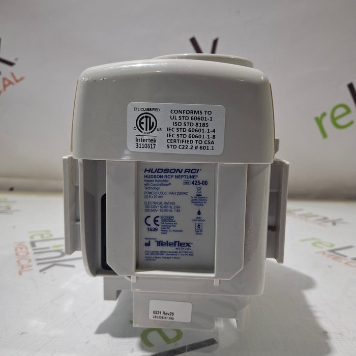 Teleflex Medical Hudson RCI Neptune Heated Humidifier
