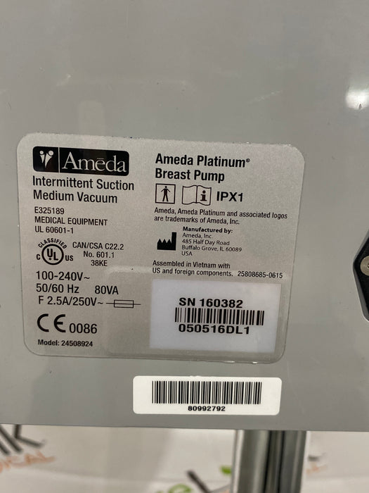 Ameda Platinum Breast Pump