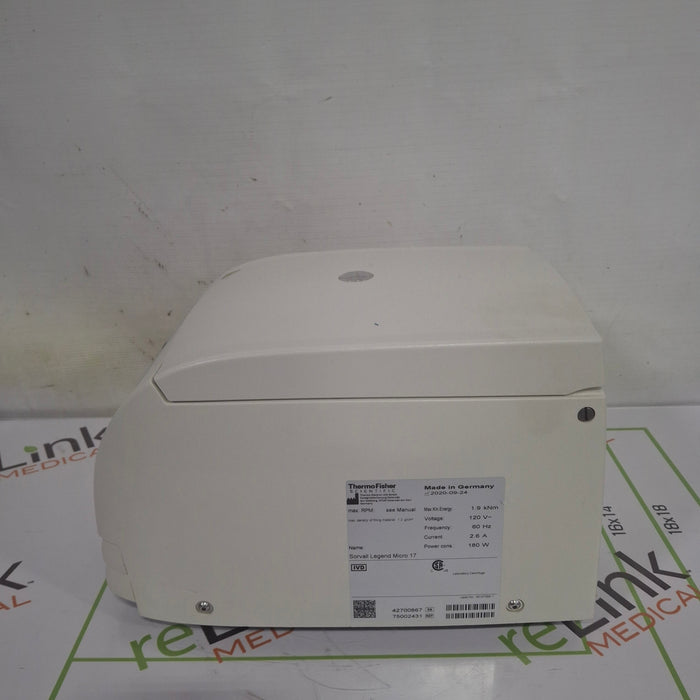 Thermo Scientific Legend Micro 17 Centrifuge