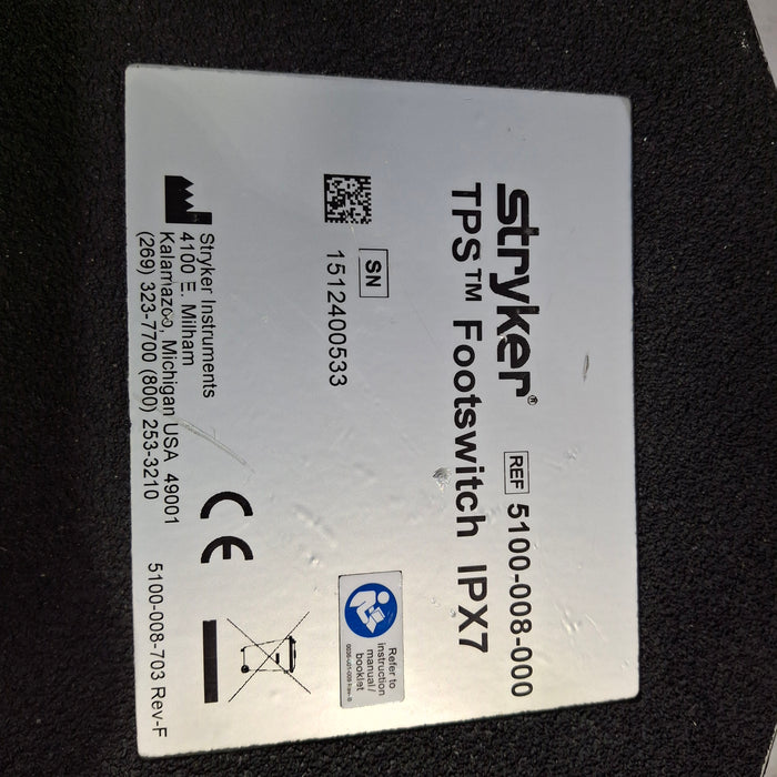 Stryker TPS 5100-8 Footswitch