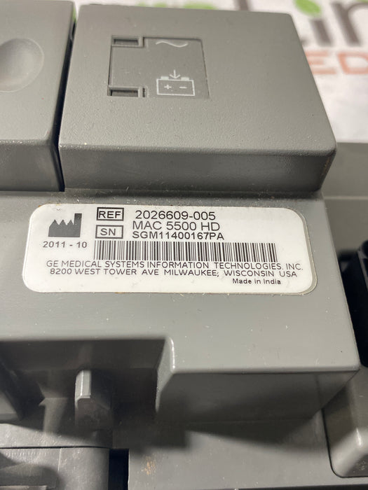 GE Healthcare MAC 5500 HD ECG without CAM Module