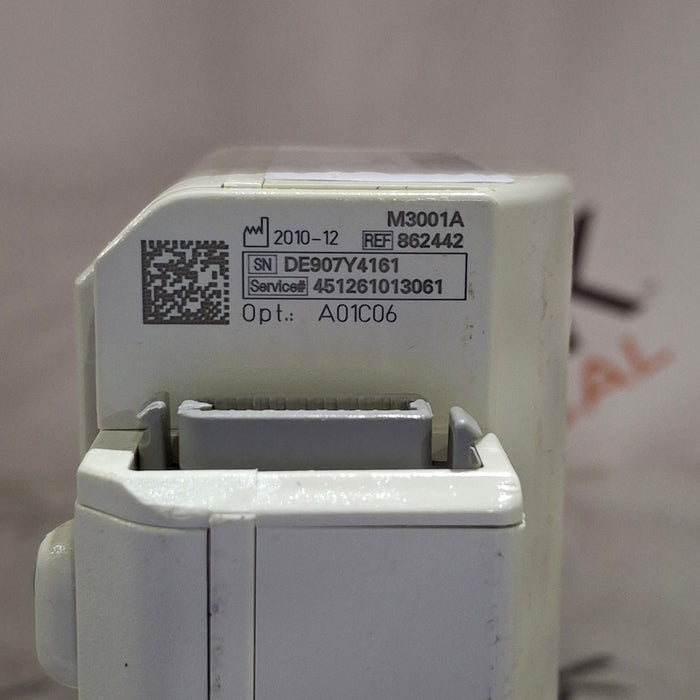 Philips M3001A-A01C06 Fast SpO2, NIBP, ECG, Temp, IBP MMS Module
