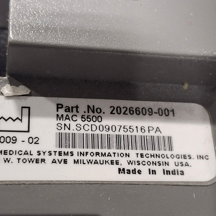 GE Healthcare MAC 5500 ECG without CAM Module