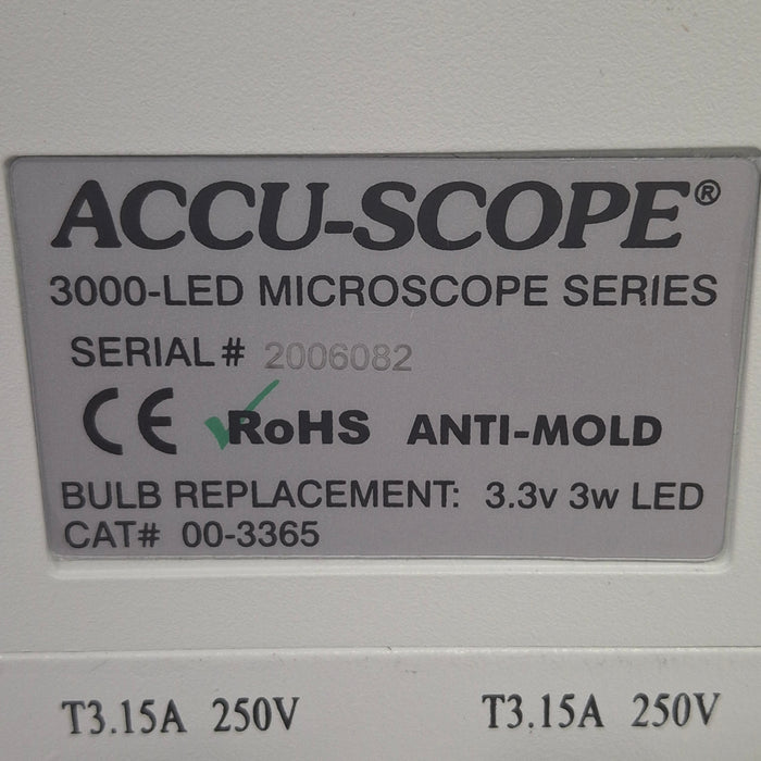Accu-Scope Incorporated 3000 Binocular Microscope