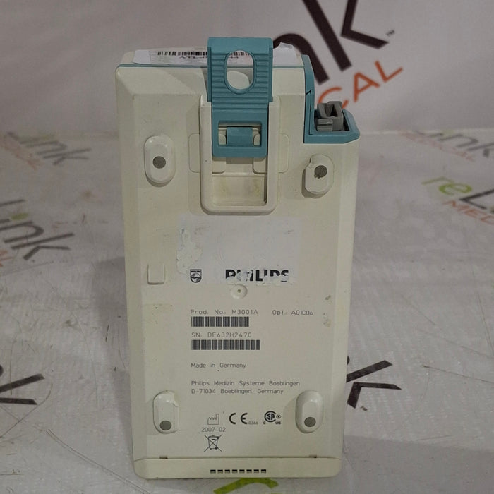 Philips M3001A-A01C06 Fast SpO2, NIBP, ECG, Temp, IBP MMS Module