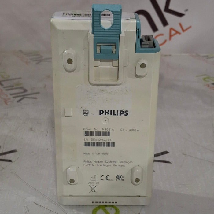 Philips M3001A-A01C06 Fast SpO2, NIBP, ECG, Temp, IBP MMS Module