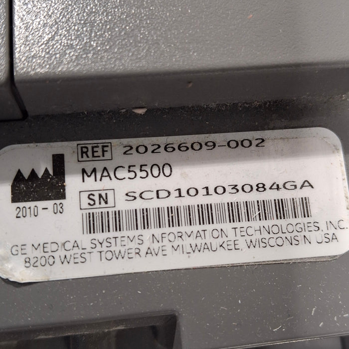 GE Healthcare MAC 5500 ECG without CAM Module