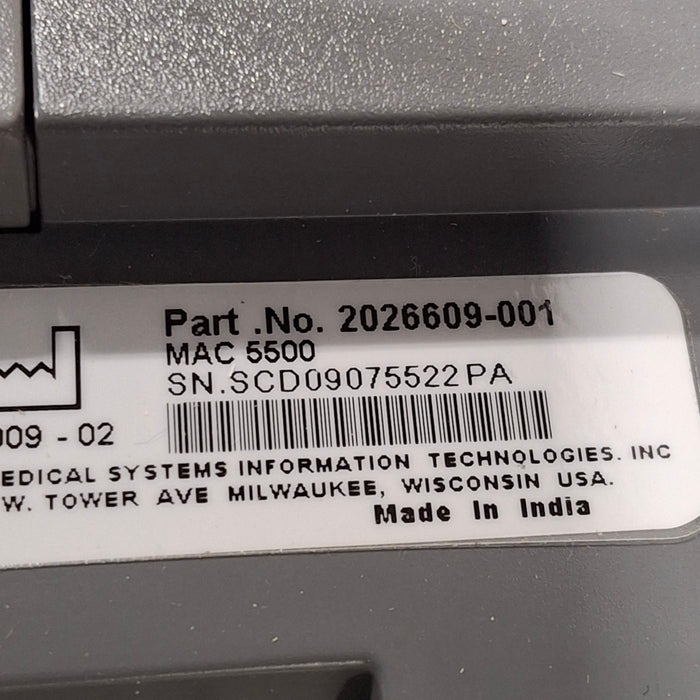 GE Healthcare MAC 5500 ECG without CAM Module