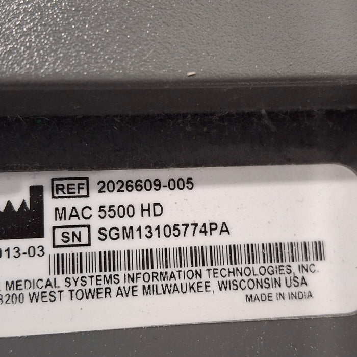 GE Healthcare MAC 5500 HD ECG without CAM Module