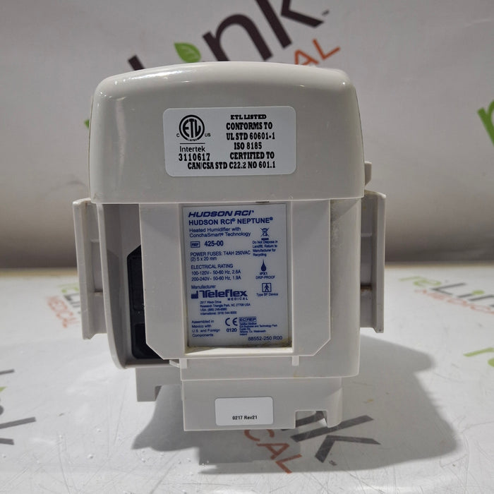 Teleflex Medical Hudson RCI Neptune Heated Humidifier